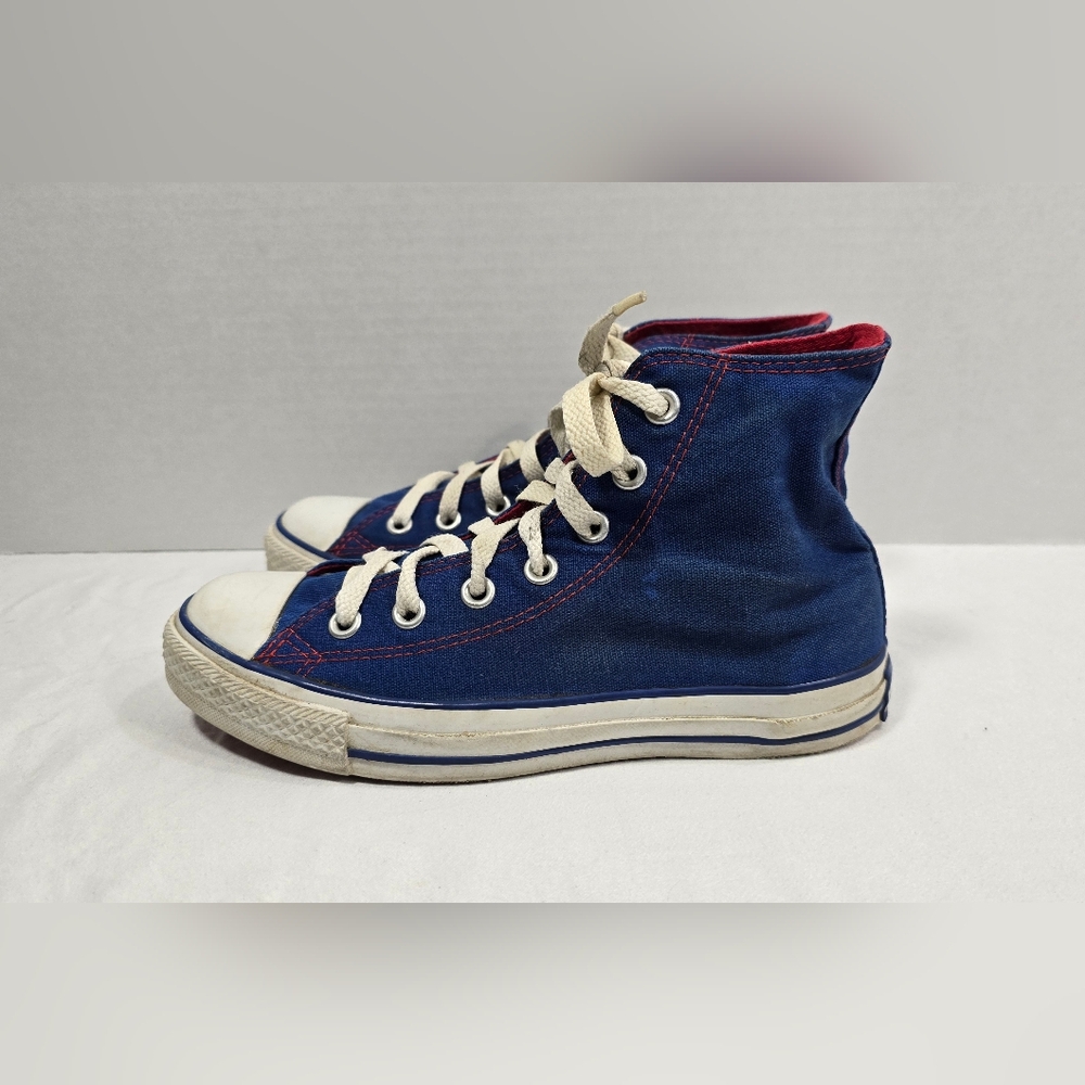 Converse Chuck Taylor All Star Denim 7D040401 Unisex Men's 5 Women's 7 Blue Red